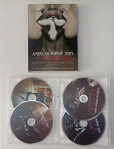 Dvd American Horror Story: Coven - a Terceira Temporada Completa Editora Ryan Murphy [usado]