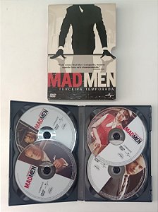 Dvd Mad Men - Terceira Temporada (4 Discos) Editora Matthew Weiner [usado]