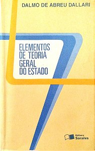 Livro Elementos de Teoria Geral do Estado Autor Dallari, Dalmo de Abreu (1998) [usado]
