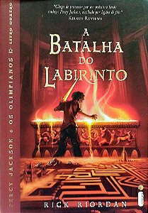 Livro a Batalha do Labirinto - Percy Jackson e os Olimpianos Livro 4 Autor Riordan, Rick (2010) [seminovo]