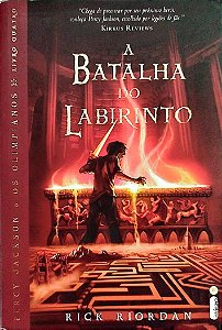 Livro a Batalha do Labirinto - Percy Jackson e os Olimpianos Livro 4 Autor Riordan, Rick (2010) [seminovo]