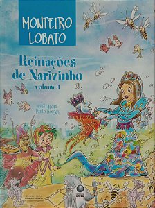 Livro Reinações de Narizinho Volume 1 Autor Lobato, Monteiro (2010) [seminovo]