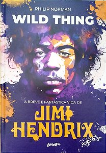Livro a Breve Fantástica Vida de Jimi Hendrix Autor Norman, Philip (2023) [seminovo]