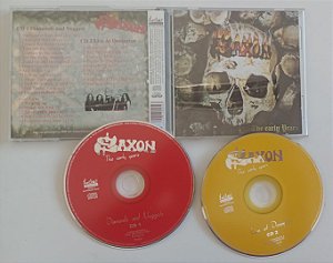 Cd Saxon - The Early Years (2 Cds) Interprete Saxon (2003) [usado]