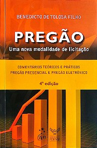 Livro Pregão: Uma Nova Modalidade de Licitação Autor Filho, Benedicto de Tolosa (2010) [usado]