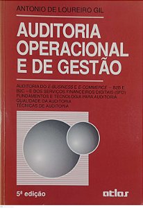 Livro Auditoria Operacional e de Gestão Autor Gil, Antonio de Loureiro (2000) [usado]