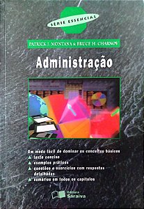 Livro Administração Autor Montana, Patrick J. (1998) [usado]
