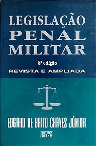 Livro Legislação Penal Militar Autor Júnior, Edagard de Brito Chaves (1999) [seminovo]