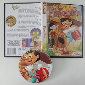 Dvd as Aventuras de Pinocchio Editora [usado]