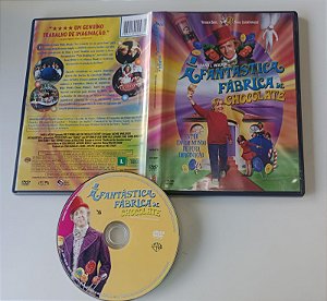 Dvd a Fantástica Fábrica de Chocolate (1971) Editora Mel Stuart [usado]