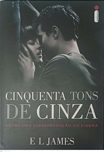 Livro Cinquenta Tons de Cinza (capa do Filme) Autor James, e L (2015) [seminovo]