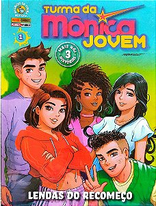 Gibi Turma da Mônica Jovem #1 Autor (2021) [seminovo]