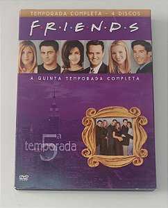 Dvd Friends - 5ª Temporada [4 Discos] Editora David Crane e Marta Kauffman [usado]