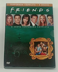 Dvd Friends - 6ª Temporada [4 Discos] Editora David Crane e Marta Kauffman [usado]