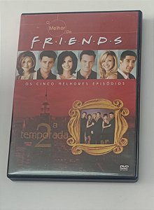 Dvd Friends - o Melhor de Friends (os Cinco Melhores Episódios da 2ª Temporada] Editora David Crane e Marta Kauffman [usado]