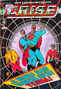 Gibi Crise nas Infinitas Terras #3 - Formatinho Autor (1989) [usado]