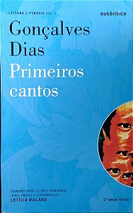Livro Primeiros Cantos Autor Dias, Gonçalves (2023) [seminovo]