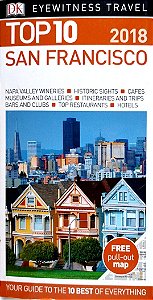 Livro San Francisco - Dk Eyewitness Travel Top 10 2018 Autor Vários [seminovo]