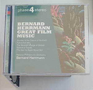 Cd Bernard Herrmann Great Film Music Interprete National Philarmonic Orchestra (1996) [usado]