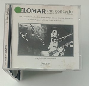 Cd Elomar em Concerto Interprete Elomar e Vários Artistas [usado]