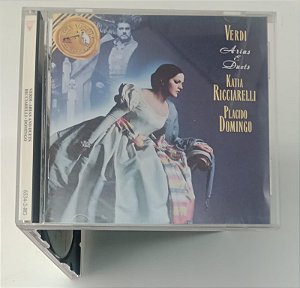 Cd Verdi: Arias & Duets - Katia Ricciarelli & Placido Domingo Interprete Katia Ricciarelli & Placido Domingo (1991) [usado]