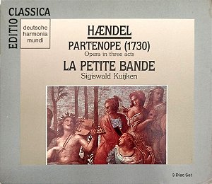 Cd Box Partenope Interprete Haendel (1991) [seminovo]