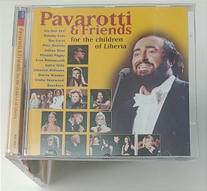 Cd Pavarotti & Friends For The Children Of Liberia Interprete Luciano Pavarotti e Vários Artistas (1998) [usado]