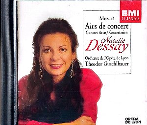Cd Mozart Airs de Concert Interprete Natalie Dessay (1995) [seminovo]