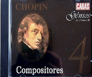 Cd Chopin: Gênios da Música 2 - Compositores 4 Interprete Chopin [usado]