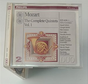 Cd Mozart - The Complete Quintets Vol. 1 [2 Cds] Interprete Vários Artistas (1997) [usado]