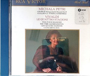 Cd Vivaldi: Le Quattro Stagioni Interprete Michaela Petri (1987) [usado]