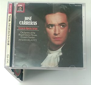 Cd José Carreras - French Opera Arias [cd Importado / Japonês] Interprete José Carreras, Orchestra Of The Royal Opera House, Jacques Delacôte [usado]