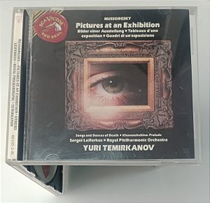 Cd Mussorgsky - Pictures At An Exhibition Interprete Yuri Temirkanov, Royal Philharmonic Orchestra, Sergei Leiferkus (1991) [usado]