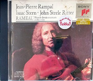 Cd Rameau: Pièces de Clavecin En Concerts Avec Flûte Et Violon Interprete Jean-pierre Rampal (1990) [usado]
