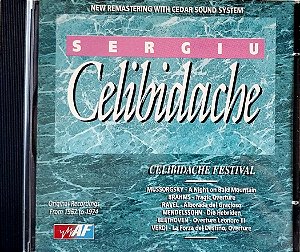 Cd Celebridache Festival Interprete Sergiu Celebridache [usado]