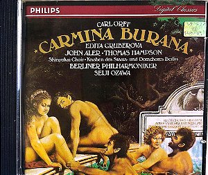 Cd Carmina Burana Interprete Orff (1989) [seminovo]