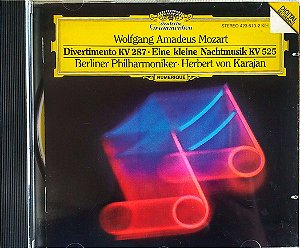 Cd Divertimento Kv 287 - Eine Kleine Nachtmusik Kv 525 Interprete Mozart (1988) [seminovo]