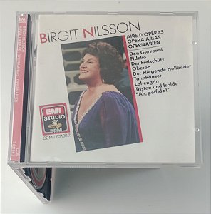Cd Birgit Nilsson - Airs D''opéras / Opera Arias / Opernarien Interprete Birgit Nilsson, Philharmonia Orchestra, Heinz Wallberg, Leopold Ludwig (1989) [usado]