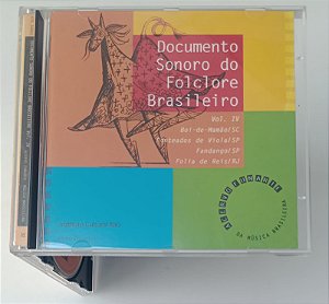 Cd Documento Sonoro de Folclore Brasileiro Vol. 4 - Coleção Acervo Funarte da Música Brasileira 32 Interprete Vários [usado]