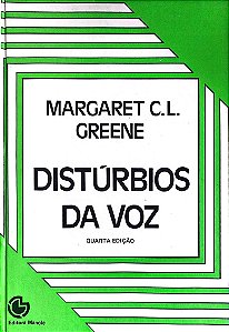 Livro Distúrbios da Voz Autor Greene, Margaret C. L. [usado]