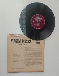 Disco de Vinil Viagem Musical com Vanja Orico [vinil 10 Pol] Interprete Vanja Orico [usado]