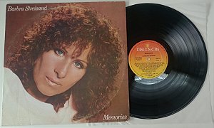 Disco de Vinil Barbra Streisand - Memories [lp 1981] Interprete Barbra Streisand (1981) [usado]