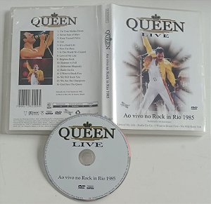 Dvd Queen - Live Rock In Rio 1985 Editora [usado]