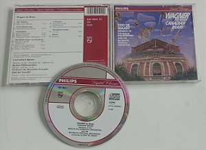 Cd Wagner For Brass - Canadian Brass, Edo de Waart Interprete Canadian Brass, Edo de Waart, Members Of Berlin Philharmonic, The Bayreuth Festival Orchestra (1993) [usado]
