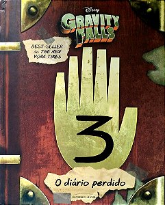 Livro o Diário Perdido 3 - Gravity Falls Autor Hirsch, Alex (2018) [seminovo]