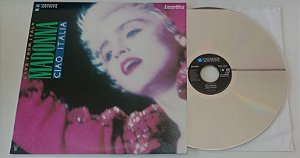 Disco de Vinil [laserdisc] Madonna - Ciao Italia (live From Italy) Interprete Madonna (1989) [seminovo]
