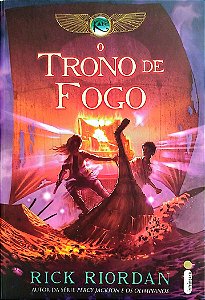 Livro o Trono de Fogo - as Crônicas dos Kane Livro 2 Autor Riordan, Rick (2011) [seminovo]