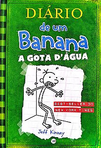 Livro a Gota D''água - Diário de um Banana 3 Autor Kinney, Jeff (2010) [seminovo]