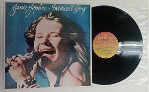 Disco de Vinil Janis Joplin - Farewell Song [lp 1982] Interprete Janis Joplin (1982) [usado]