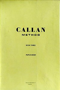 Livro Callan Method - Book Three Autor Desconhecido [usado]